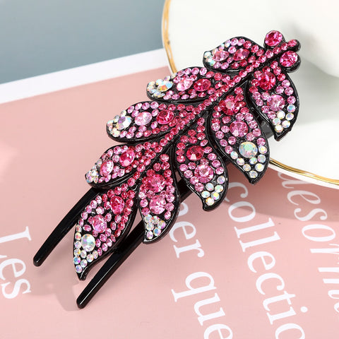 Rhinestone Hair Claw Clip