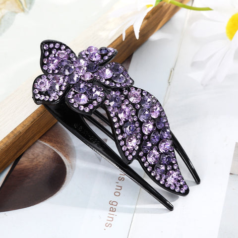 Rhinestone Hair Claw Clip