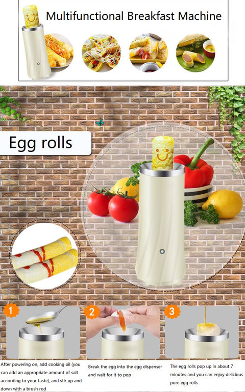 Automatic Egg Roll Maker