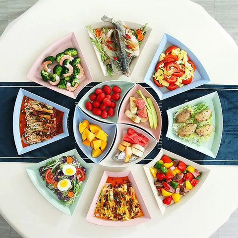 12PCS Plate Set