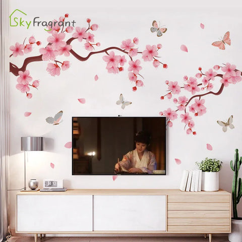 Peach Blossom Wall Sticker