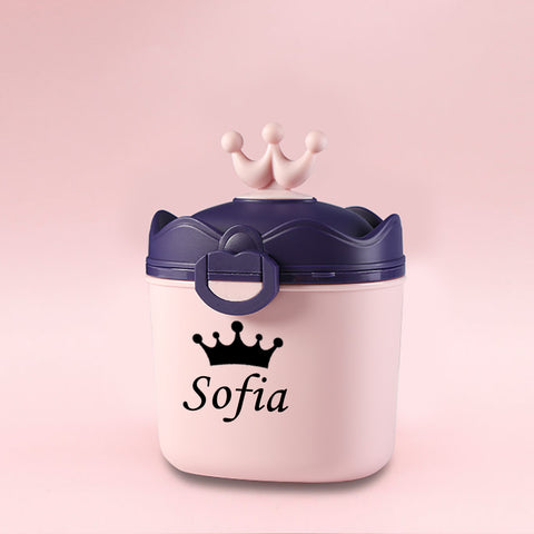 Customized Name Printed Snack Milk Box