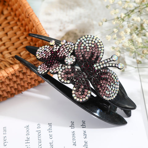 Rhinestone Hair Claw Clip