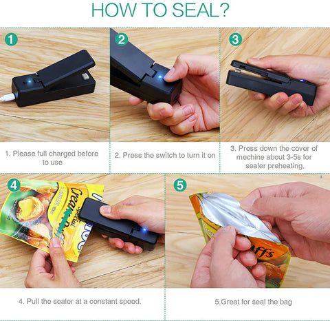 USB Rechargeable Bag Sealer