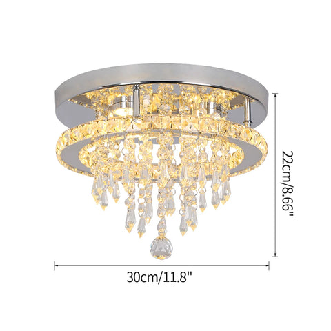 AstraGlow Crystal Chandelier