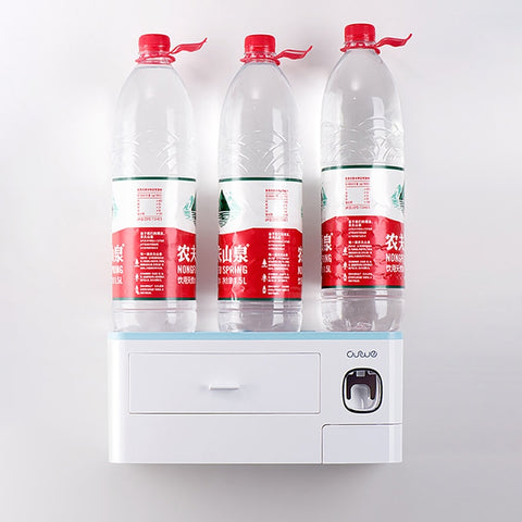 Wall-mounted Toothbrush Holder Toothpaste Squeezer
