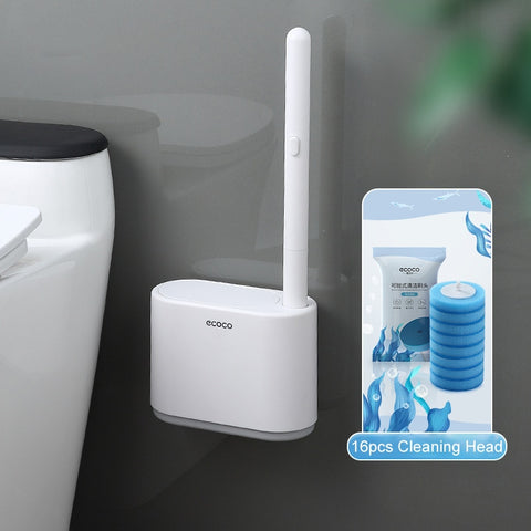 Disposable Toilet Brush Set