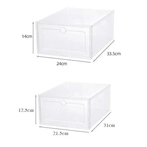 6PCS/Set Foldable Shoe Box