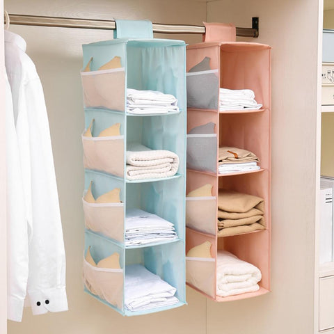 Washable Multilayer Hanging Clothes Organizer
