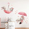 Cartoon Bunny Wall Stickers