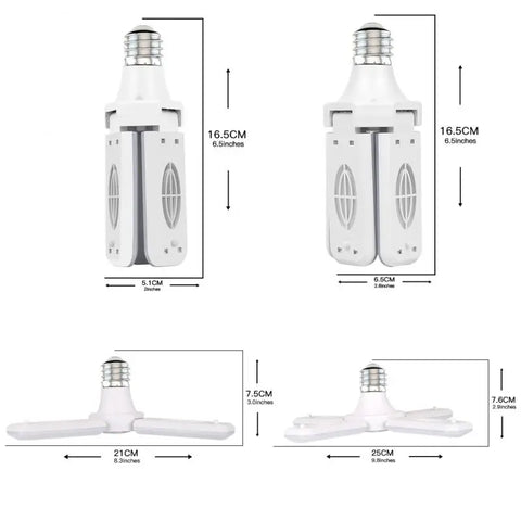 Foldable Ceiling Light