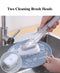 2-In-1 Soap Dispenser Cleaning Sponge Brush