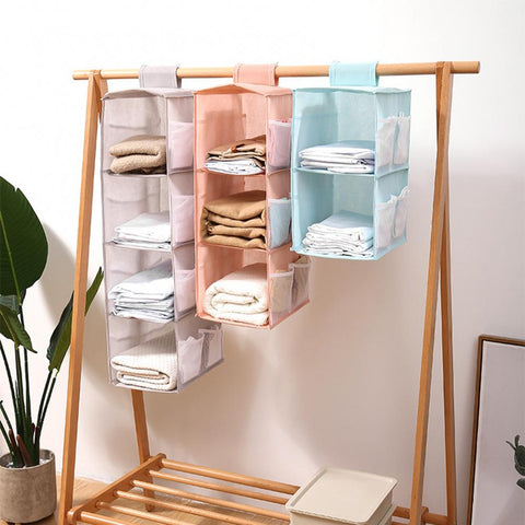 Washable Multilayer Hanging Clothes Organizer