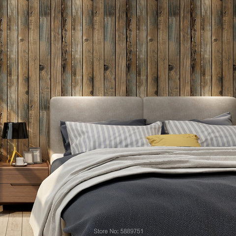 Wood Self-adhesive Wallpaper