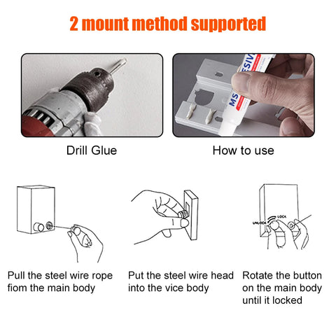 4M Retractable Clothesline
