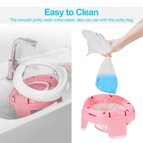 Portable Folding Baby Potty