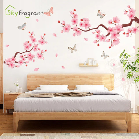 Peach Blossom Wall Sticker