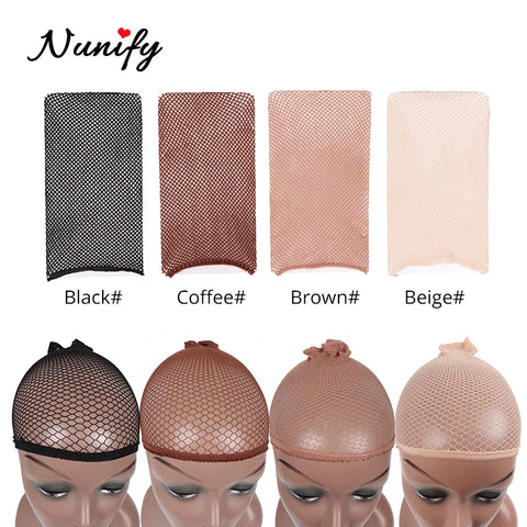2PCS/Pack Wig Net Cap