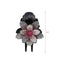 Rhinestone Flower Hair Claws