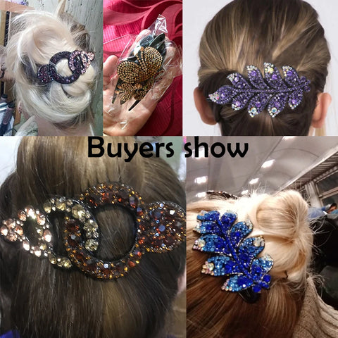 Rhinestone Hairpin