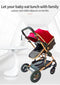 3 in 1 Portable Baby Carriage Stroller