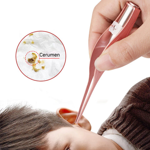 Ear Cleaner Spoon Tweezer