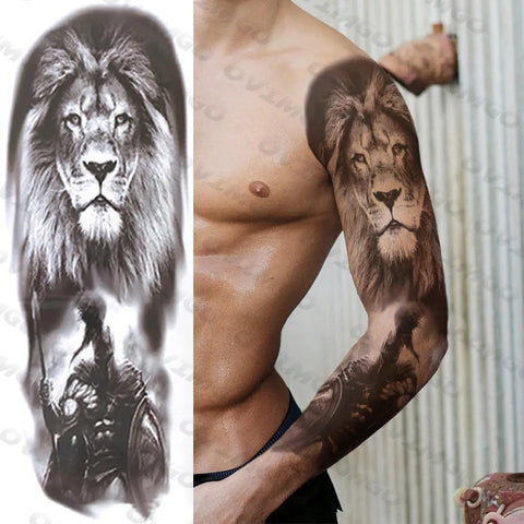 Arm Sleeve Temporary Tattoos