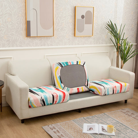 Printed Sofa Seat Cushion Cover
