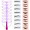 8 Styles Reusable Eyebrow Stencil