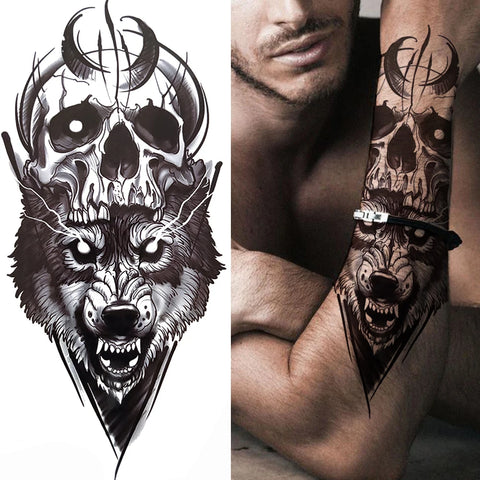 Full Arm Temporary Tattoos