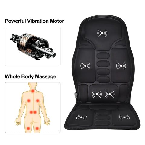 Heating Vibrating Back Massager Pad