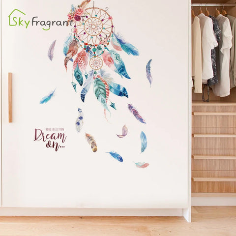 Dream Feather Wall Stickers