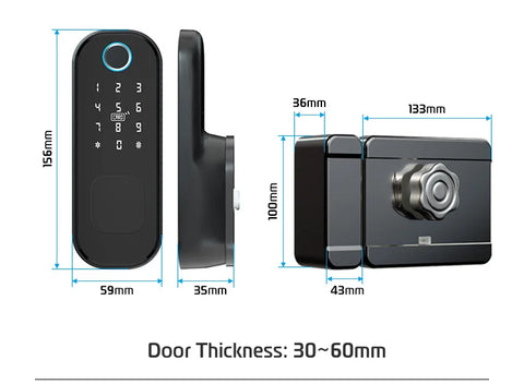 GuardianTouch Outdoor Smart Lock
