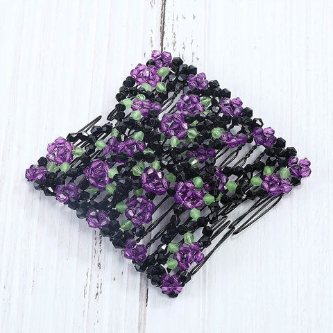 Magic Bead Elasticity Hair Comb Pin