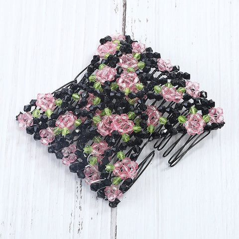 Magic Bead Elasticity Hair Comb Pin
