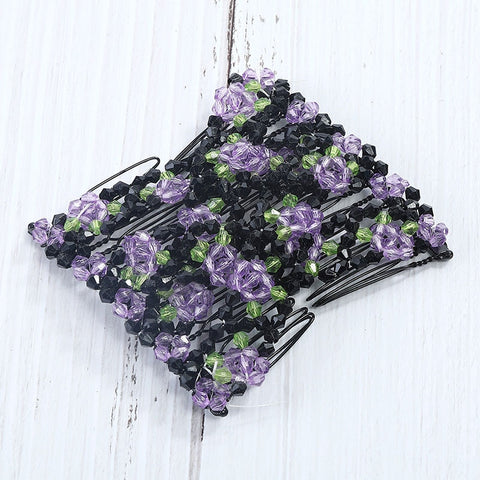 Magic Bead Elasticity Hair Comb Pin