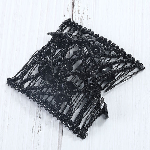 Magic Bead Elasticity Hair Comb Pin