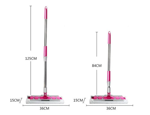Fiber Swabs Flexi Reach Spin Mop