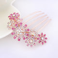 Sparkling Crystal Pearl Hair Comb