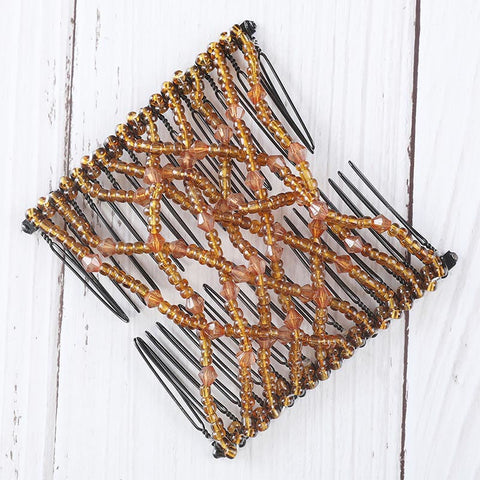 Magic Bead Elasticity Hair Comb Pin