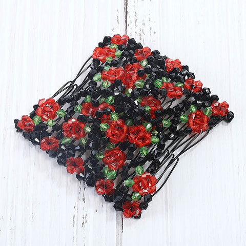 Magic Bead Elasticity Hair Comb Pin