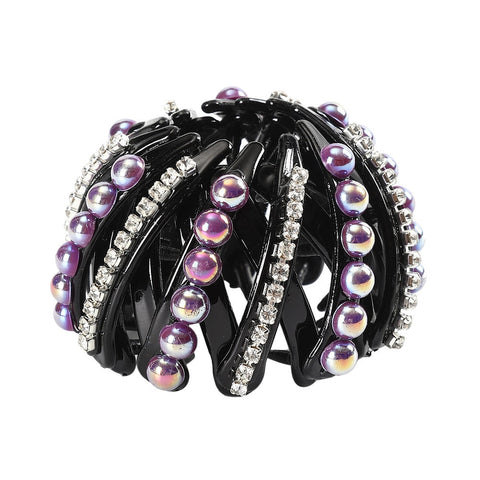 Rhinestone Hair Buckle Claw