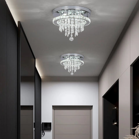 AstraGlow Crystal Chandelier