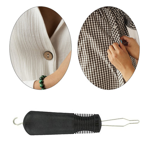 Button Hook Pull Helper