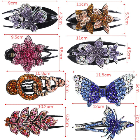 Rhinestone Hairpin
