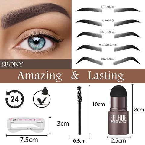 Eyebrow Hair Line Stamp Kit