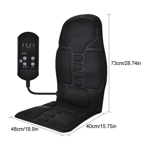 Heating Vibrating Back Massager Pad