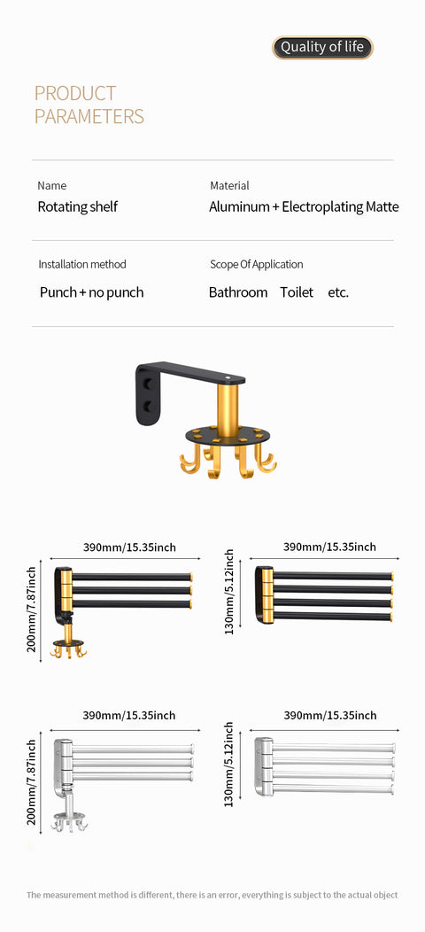 Luxury Towel Rack