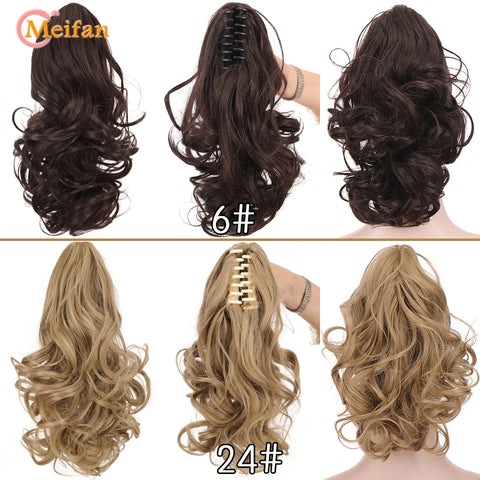 12Inch Synthetic Short Wavy Claw