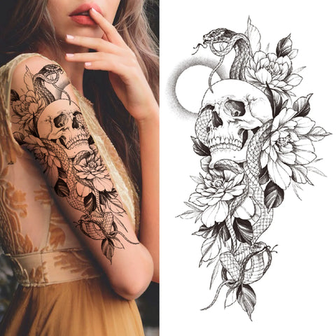 Full Arm Temporary Tattoos